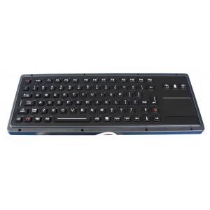 China Black Marine Keyboard Water Resistance Industrial Keyboard With Touchpad supplier