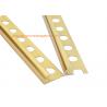 China Anodized Polished Bronze Metal Ceramic Tile Edge Trim With Round Edge wholesale