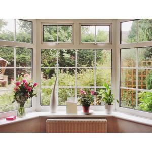 Double Glazed Soundproof Aluminum Bay Window For Balcony Garden