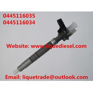 China BOSCH Genuine & New Piezo Fuel Injector 0445116035 0445116034 for VW 03L130277C supplier