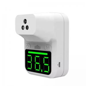 Non Contact LED Digital Temperature Thermometer Wall Mounted Infrared Forehead Instant Reading Display