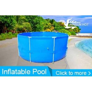 China Large Size Framed Swimming Pool Round Shape With 6 Meters Diameter supplier