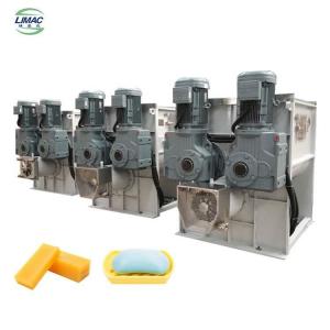 Three-Drives Two-Z-Formed-Shafts Soap Mixer Machine for Chemical Material Processing