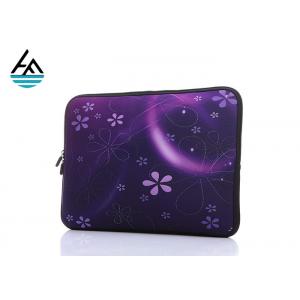 Beautiful Pattern Durable Neoprene Laptop Carrying Case With Hidden Handle