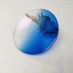 China Custom Colored Lenses: 1.60 MR-8 Flat Lenses with AR Coating, Gradient Tinted Sunglass Lenses wholesale
