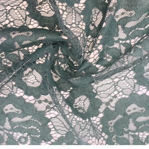 Piece Dyeing Embroidered Mesh Lace Fabric Wedding Dress Lace Fabric 59 Inch