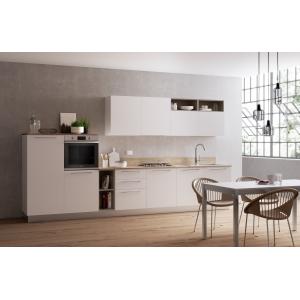 Customized Modern EB Board Kitchen Cabinet Tailored White Kitchen System
