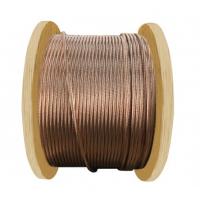 China PVC Jacket Copper Clad Aluminum Cable , Copper Clad Aluminum Conductor CCA Conductor on sale