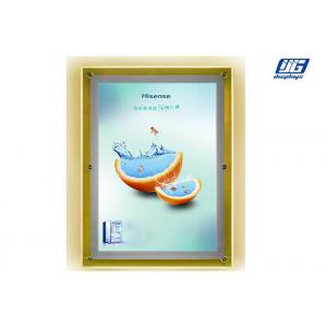 China Super Thin Clear Acrylic Advertising Light Box A4 6000 - 6500K Energy Saving wholesale