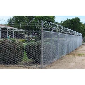 China 1.8m height of Galvanized Cyclone chain wire/ Chain-Link Fence Gate Victoria supplier
