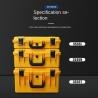 China Customizable IP67 Waterproof Shockproof Crushproof Plastic Hard Carrying Case with Foam Customized Logo OEM/ODM Supported wholesale