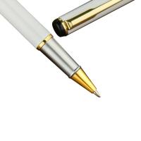 China Novelty Ballpoint Pen Black Metal Signature Pen for Spot Supplies Laser Engraving Logo Free Advertising on sale