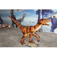 China Antisun Realistic Animatronic Dinosaur Silicone Rubber Velociraptor Life Size Model on sale