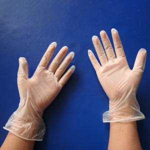 Disposable PVC Vinyl Hand Gloves For Medical Exam High Isolation Performance