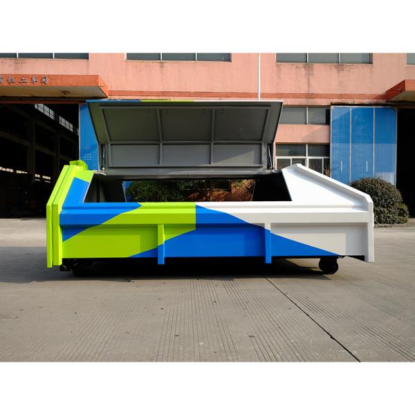 China Customized Big Garbage Containers Mobile Waste Collection Containers 6m3 wholesale