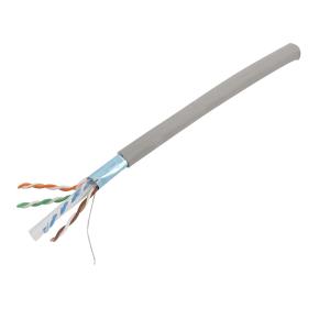 China 4Pair protégé par ftp 23AWG A CAT6 d'intérieur Gigabit Ethernet câble le cuivre nu en vrac supplier