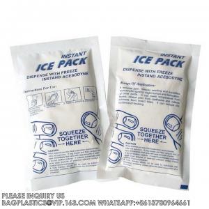 Fresh keep, Custom Medical Non Toxic Ice Packs Compress Wraps Instant Cold Pack Cold hot pack bag keep cool
