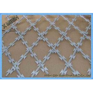 China Electro Galvanized Wire For Bto-22 Welded Flat Razor Wire Mesh wholesale