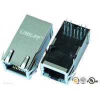 China 0838-1X1T-W7 CONN Magnetic RJ45 Jack AutoMDIX , Power over Ethernet+ on sale