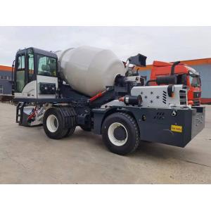 High Quality Concrete Material Used KEMING Concrete Mixing Truck with Self Loading