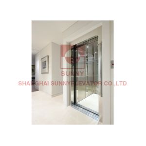 China el elevador sin engranaje del pasajero de 220V 1m/S MRL con VVVF controló supplier