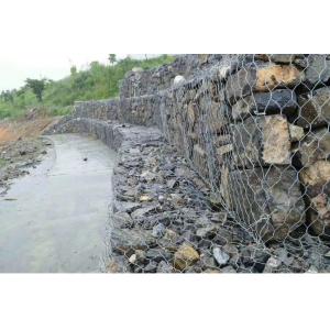 Pvc Coated 3.0mm Galvanized Gabion Wire Mesh ZINC MATTRESS hexagonal gabion box