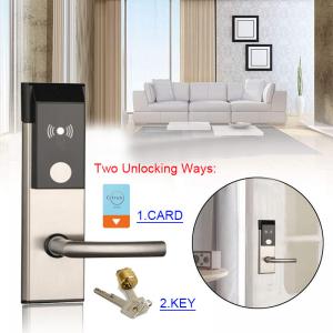 4 Colors Hotel Smart Door Locks Optional RFID Key Card With Security Free Software