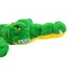 China Grande peluche d'alligator pour chien, jouet à mâcher couinant et froissant avec poignée de tir à la corde wholesale