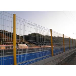 Garden Pvc Coated Green Curved 3d Wire Mesh Fence 1.8*3.0m