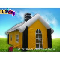 Weatherproof Inflatable Event Tent , 10m Long Inflatable Cabin House Portable