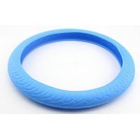 China Waterproof Silicone Rubber Cover , Silicone Unique Cool Steering Wheel Covers For Cars on sale