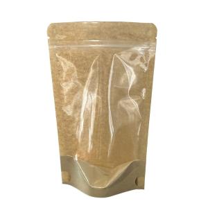 China Настраиваемая бумажная упаковка для кофе с молниеносом и окном wholesale
