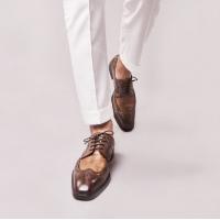 China Italian Designer Mens Formal Dress Shoes Classic Formal Oxford Shoes For Men Footwear on sale