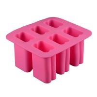 China Custom Silicone Rubber Soap Mold 6 Cavity Rectangular Silicone on sale