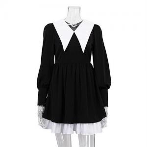 OEM maufactory Autumn Polyester And Winter Long Sleeve Puff Skirt