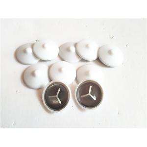 Metal Insulation Clips With Plastic Coat Caps , Tile Backer Board Fixing Washers