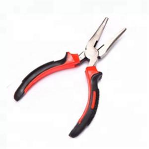 Heavy Duty Needle Nose Pliers , Flat Nose Pliers ISO9001-2008 Certification