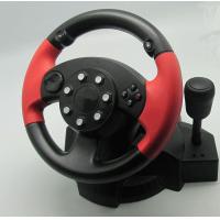 China Small USB Vibration PC Game Racing Wheel Pc Steering Wheel And Pedals on sale