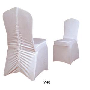China luxury wedding party chair cloth in hotel banquet hall (Y-48) supplier