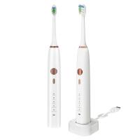 China White Adult IPX8 Waterproof Sonic Electric Toothbrush H6 Plus with 15 working modes on sale