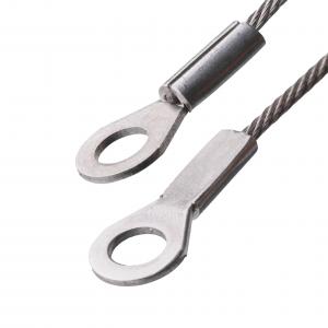 Flexible Stainless Steel Lanyard Cables, Perforated Safety Wire Rope, Conductive And Other Applications