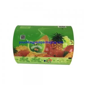 China Custom Printed Roll Stock Plastic Film, laminated packaging film roll supplier