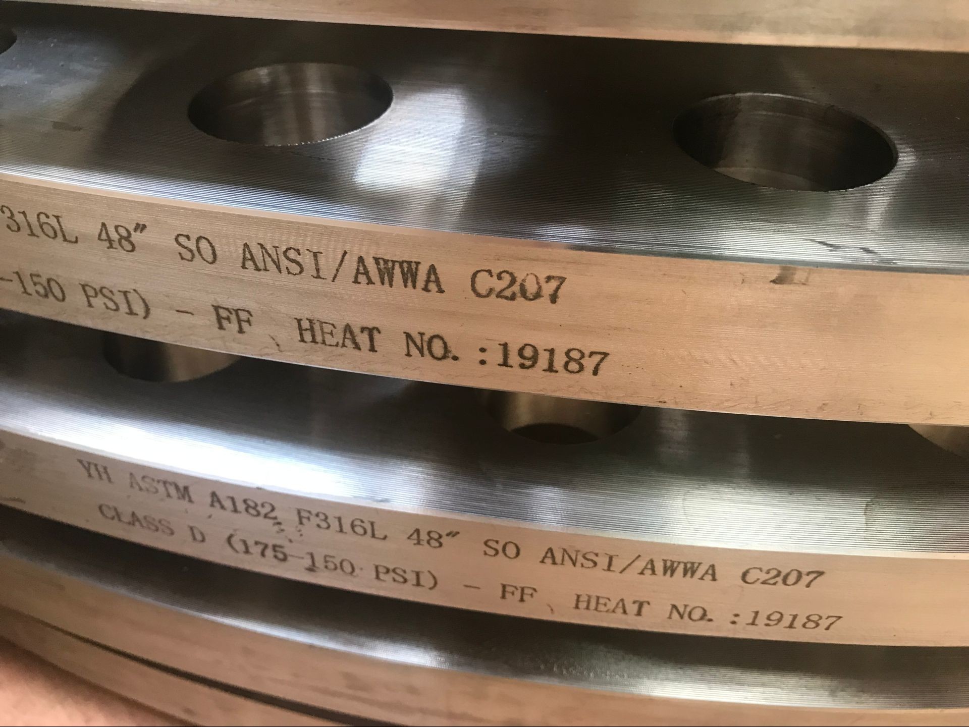 Soff Ansiawwa C207 Class D Flange Steel Flanges Asme Astm Bs 175 150 Psi86psi Steelseamlesspipe 6338