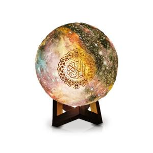 Islamic Gift Touch 3D Quran Speaker Moon Lamp