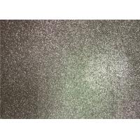 China Bedroom Wallpaper PU Material Silver Glitter Fabric For Living Room Home Decor on sale