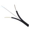 Indoor FTTH Fiber Optic Drop Cable – G657A2 Single Mode, 1/2 Core, 3.0mm, LSZH, High Strength for Home Network