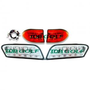 12V - 48V Led Light Kits For Club Car Tempo & On Ward With Harness