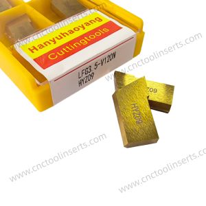 China CNC Grooving Insert with PVD Coating LFG4.5-V120N HYZ09, Suitable for Machining Mild Steel. wholesale