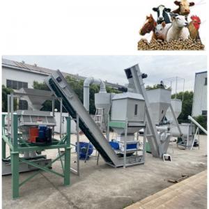 500kg/H Animal Feed Pellet Production Line Ring Die Poultry Feed Pellet Mill Animal Feed
