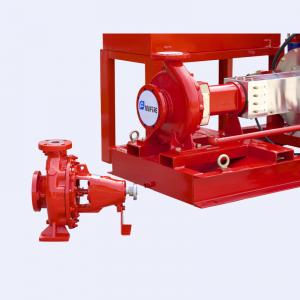 China FM Approved Ul Listed Fire Pumps , Electric Motor Driven Fire Pump 300gpm @125psi supplier